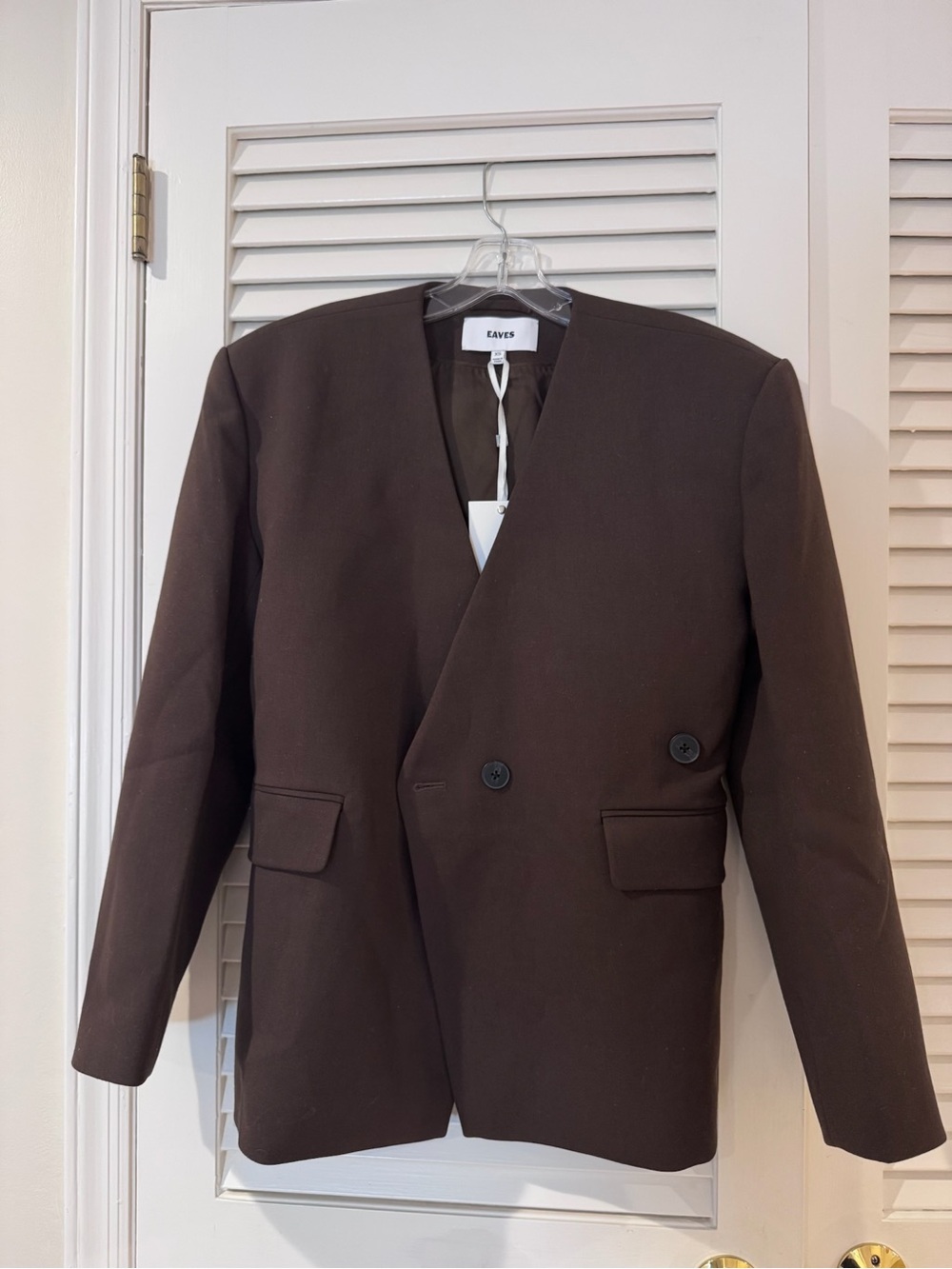 NWT Eaves Naama blazer in brown